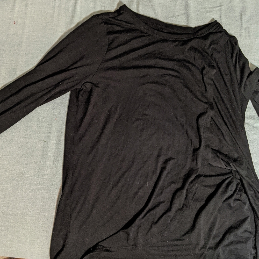 Black Nursing Top